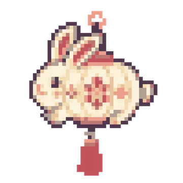 Rabbit Festival Lantern — Festivals & Celebrations patterns