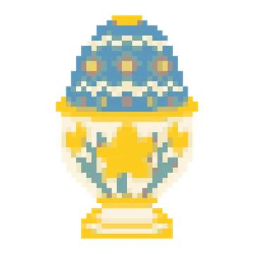 Daffodil Egg Cup — Festivals & Celebrations patterns