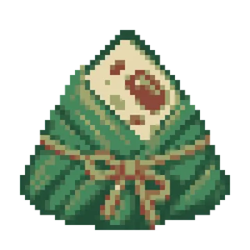 Leaf Wrapped Zongzi — Festivals & Celebrations patterns