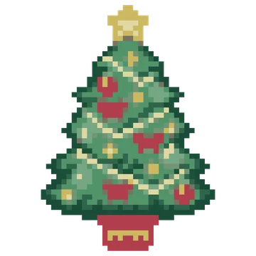 Decorated Christmas Tree — Festivals & Celebrations patterns