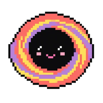 Cute Black Hole — Cosmic Fantasy patterns