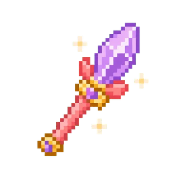Crystal Wand — Cosmic Fantasy patterns