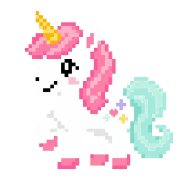 Pastel Unicorn — Cosmic Fantasy patterns