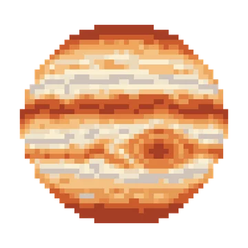 Jupiter Red Spot — Cosmic Fantasy patterns