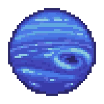 Neptune Blue Storm — Cosmic Fantasy patterns