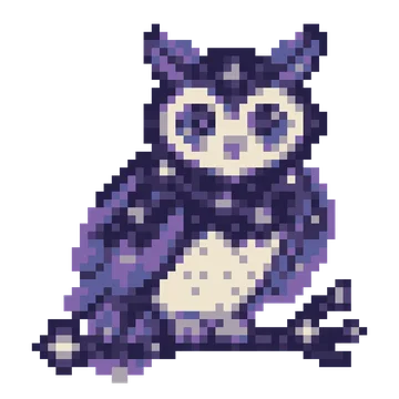 Owl Constellation — Cosmic Fantasy patterns