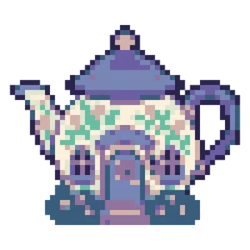 Teapot Cottage — Cosmic Fantasy patterns