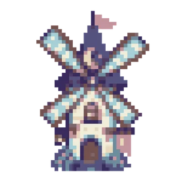 Moon Windmill — Cosmic Fantasy patterns