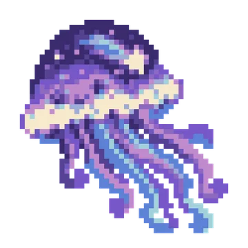 Comet Jellyfish — Cosmic Fantasy patterns