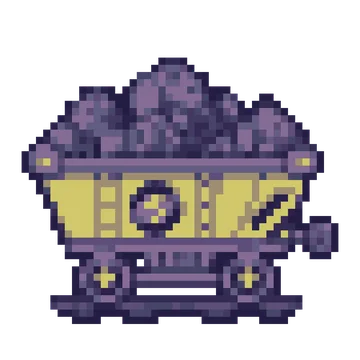 Asteroid Mining Cart — Cosmic Fantasy patterns