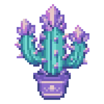 Crystal Cactus — Cosmic Fantasy patterns