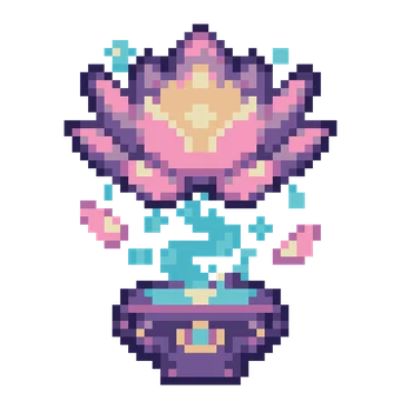 Floating Lotus — Cosmic Fantasy patterns