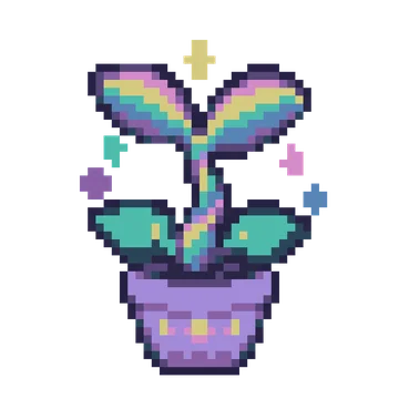 Rainbow Seedling — Cosmic Fantasy patterns