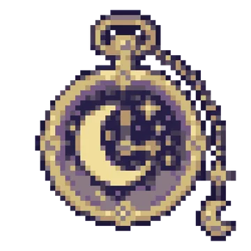 Moon Pocket Watch — Cosmic Fantasy patterns