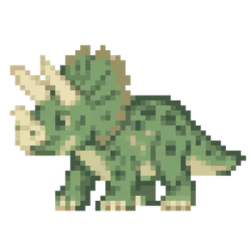 Triceratops — Dinosaur Park patterns