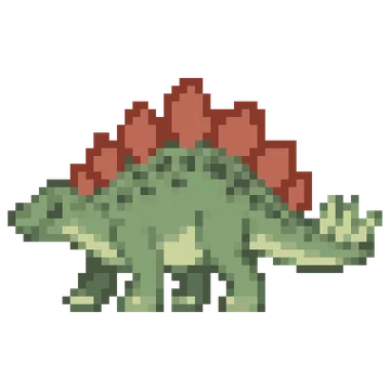 Stegosaurus — Dinosaur Park patterns
