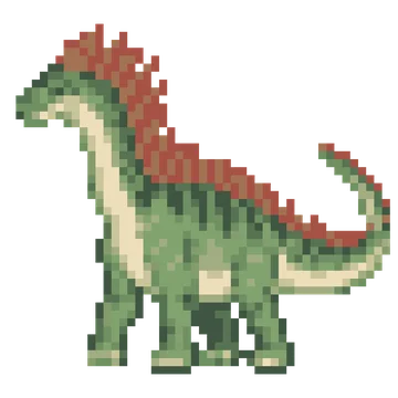 Amargasaurus — Dinosaur Park patterns