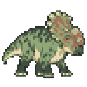 Pachyrhinosaurus — Dinosaur Park patterns