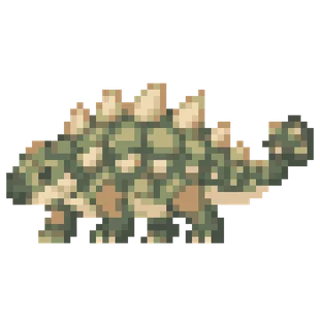 Minmi — Dinosaur Park patterns