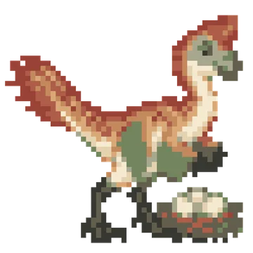 Oviraptor — Dinosaur Park patterns