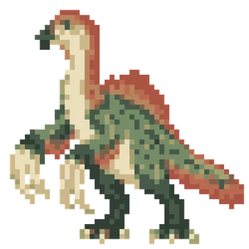 Therizinosaurus — Dinosaur Park patterns