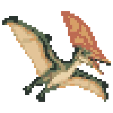 Tapejara — Dinosaur Park patterns