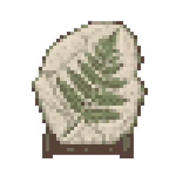 Fern Fossil Slab — Dinosaur Park patterns
