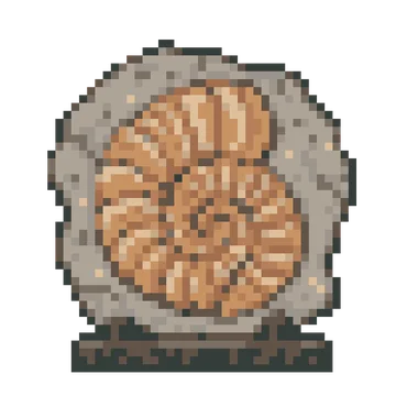 Ammonite Fossil Slab — Dinosaur Park patterns