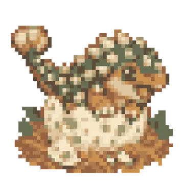 Ankylosaurus Hatchling — Dinosaur Park patterns