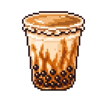Brown Sugar Boba — Food & Drinks patterns