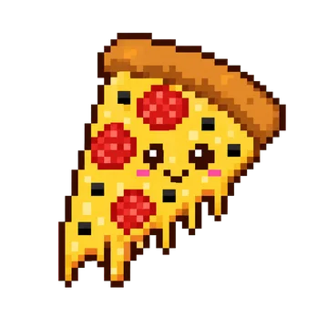Cheese Pizza — Food & Drinks patterns