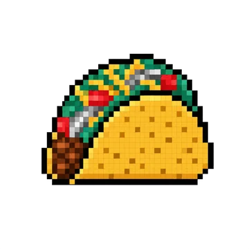 Colorful Taco — Food & Drinks patterns