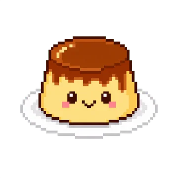 Caramel Pudding — Food & Drinks patterns