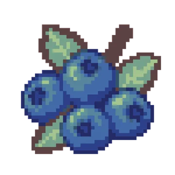 Blueberry Cluster — Food & Drinks patterns