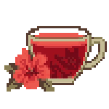 Hibiscus Tea — Food & Drinks patterns