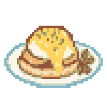 Eggs Benedict — Food & Drinks patterns