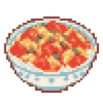 Tomato Egg Bowl — Food & Drinks patterns