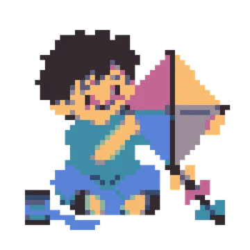 Kite Builder — Kawaii Characters patterns