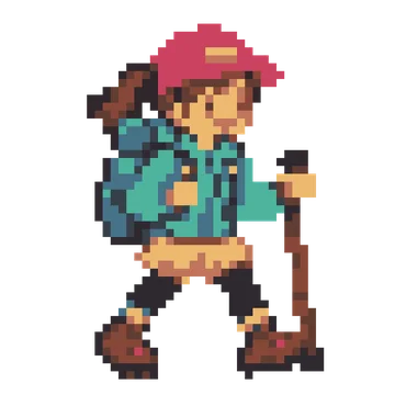 Mountain Hiker — Kawaii Characters patterns