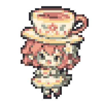 Teacup Sprite — Kawaii Characters patterns