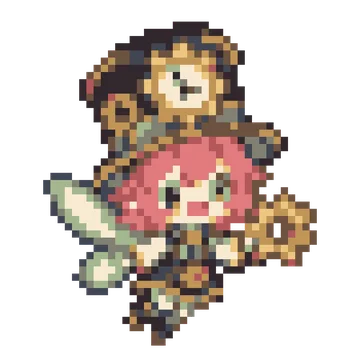 Clockwork Sprite — Kawaii Characters patterns