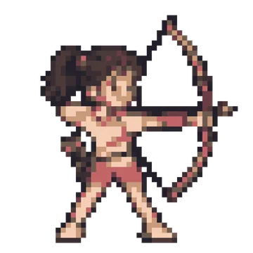 Archery Student — Kawaii Characters patterns
