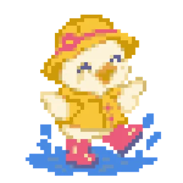 Rain Boot Puddle Jumper — Kawaii Characters patterns