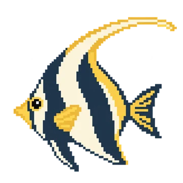 Longfin Bannerfish — Ocean Wonders patterns