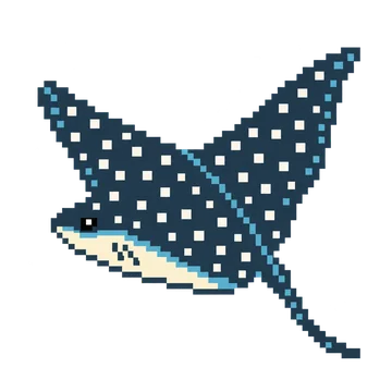 Spotted Eagle Ray — Ocean Wonders patterns