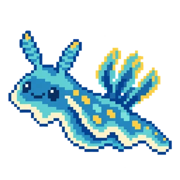 Blue Sea Slug — Ocean Wonders patterns