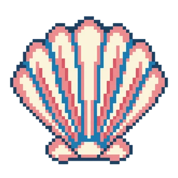 Scallop Fan Shell — Ocean Wonders patterns