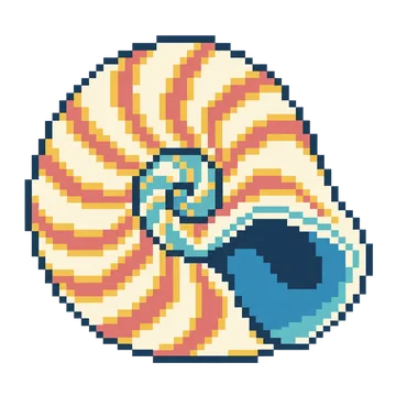 Nautilus Chamber Shell — Ocean Wonders patterns