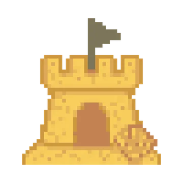 Sandcastle Turret — Ocean Wonders patterns
