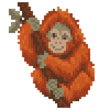 Orangutan Hug — Pet Friends patterns